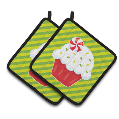 Caroline's Treasures Striped Polyester Potholder