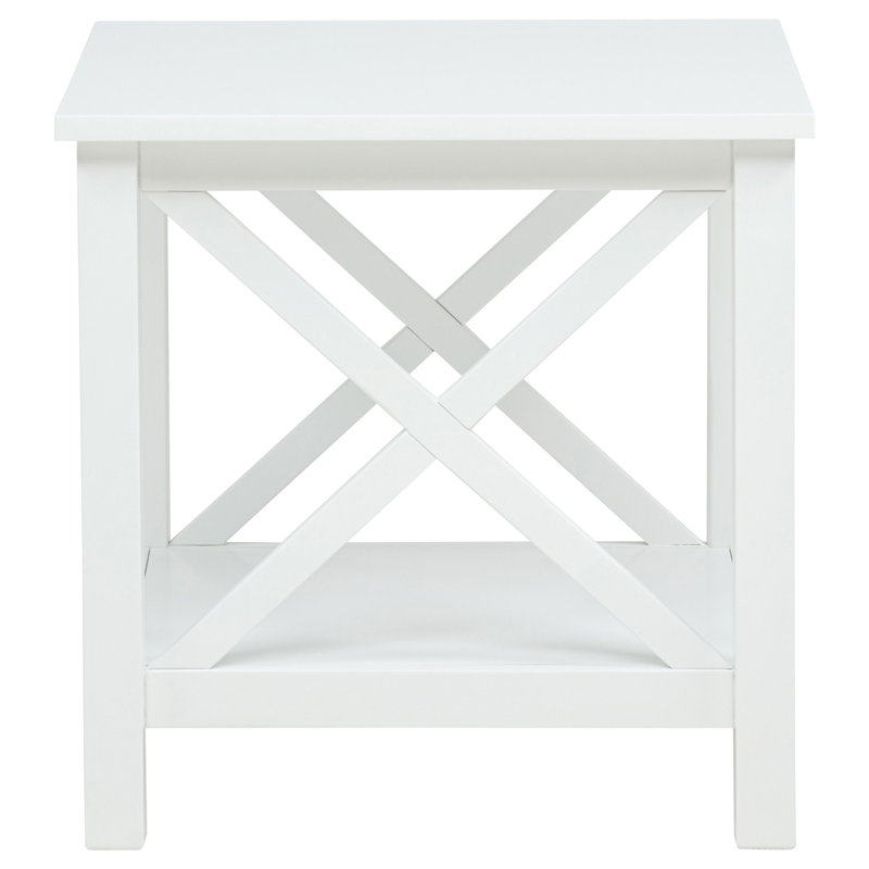 Table de bout blanche Slater