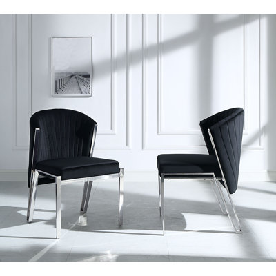 Ensemble de 2 chaises d'appoint Earheart Channel