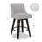Loriell Swivel Bar & Counter Stools With Solid Wood Frame-335005349-335005369-335005346