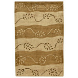 Hand Woven Wool Floral Area Rug