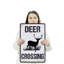 Enseigne Buck en plastique patiné 13 po x 20 po Buck
