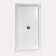 48" W x 34" D Single Threshold Shower Base
