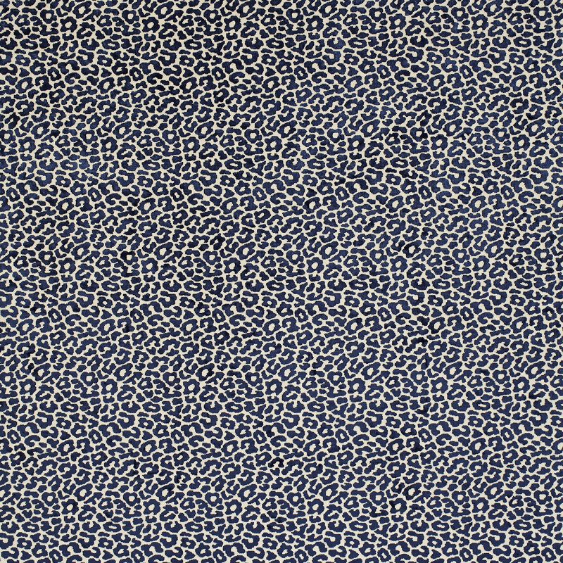 Schumacher x Timothy Corrigan Madeleine Velvet Fabric, Midnight