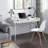 Stitt Writing Desk: Minimalist Wooden Office Table with Storage