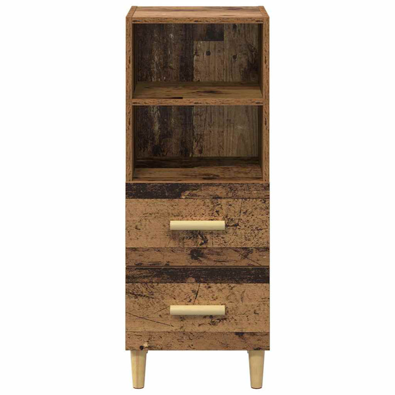 34.5cm Sideboard, Old Wood