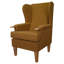 71cm Wide Tufted Wingback Chair