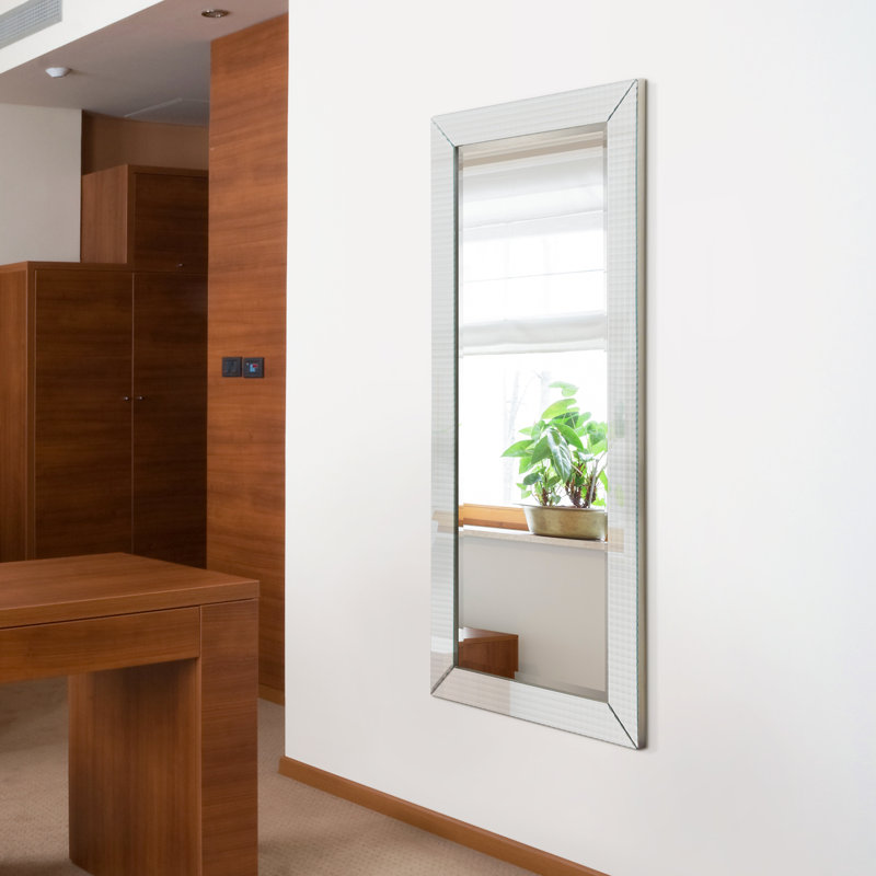 Patric Glass Rectangle Mirror, 54" H x 24" W