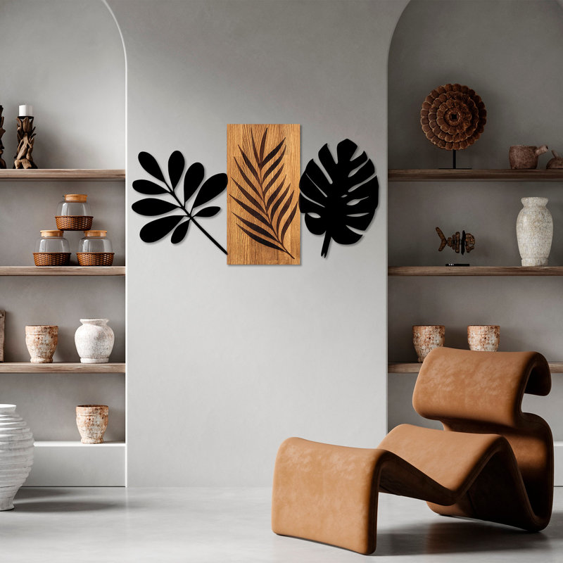 Décoration murale en bois