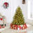 Traditional Christmas Tree with Lights, Christmas Tree with Coloured Lights with Controller-1603239807
