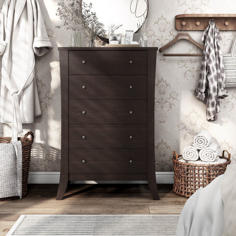 Commode à 5 tiroirs 29,69 po Matix