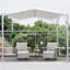 Pergola en aluminium 11 pi x 8,8 pi avec auvent-70364580-88409405