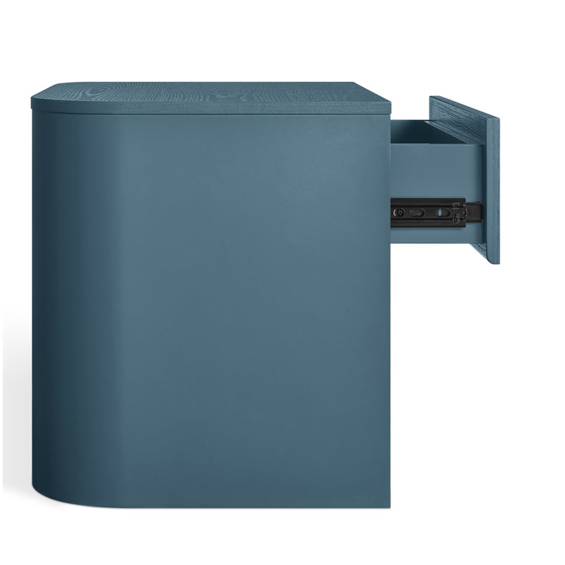 Dally 1 - Drawer Nightstand, Space Blue
