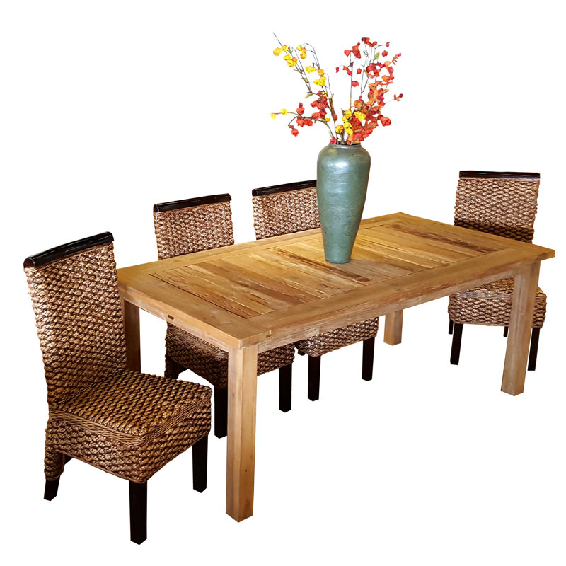 Solid Wood Dining Table, 31" H x 71" L x 36" W