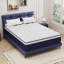 Matelas hybride mi-ferme 10 po avec mousse viscoélastique gélifiée et ressorts ensachés, support de bord-136620666