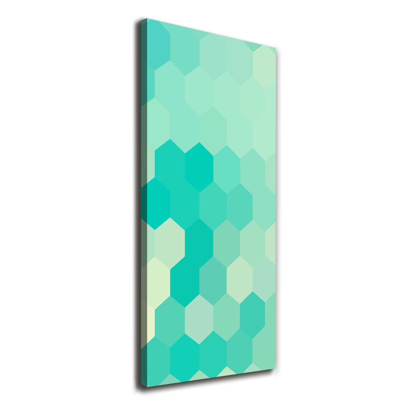 Geometric Background - Wrapped Canvas Print