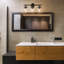Ensemble de 5 lumières de salle de bain Grammer bronze huilé à intensité variable