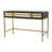 Thetisa Wooden 3 Drawers Desk with Mirrored Front and Outlet-523859110