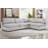 Nuccio 4-Piece Modern Minimalist Soft-Upholstered Sectional With Pillow Back