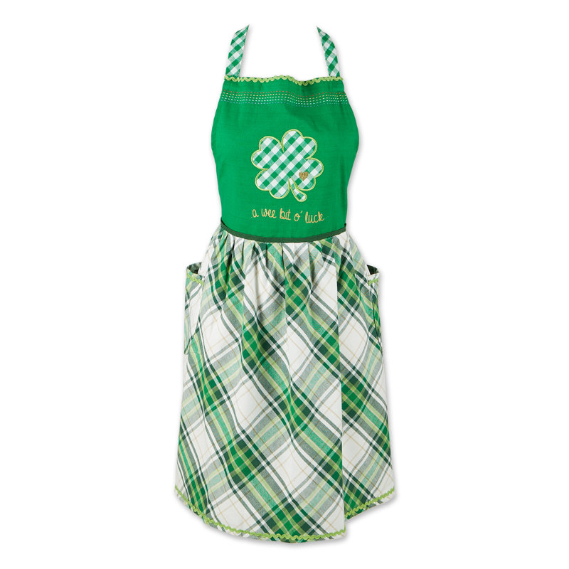 Tablier embelli Lucky Clover