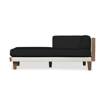 Catalina Outdoor Teak Chaise Lounge