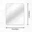 Miroir mural rectangulaire pour salle de bain-1925714780