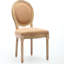 Chaises de salle à manger de style français avec cadre en bois massif brun clair et 2 coussins intérieurs en mousse à ressorts en mousse souple 22,58 po de profondeur 19,11 po de largeur 36,72 po de hauteur 12,2 po. De colis 38,5 po-1312969688