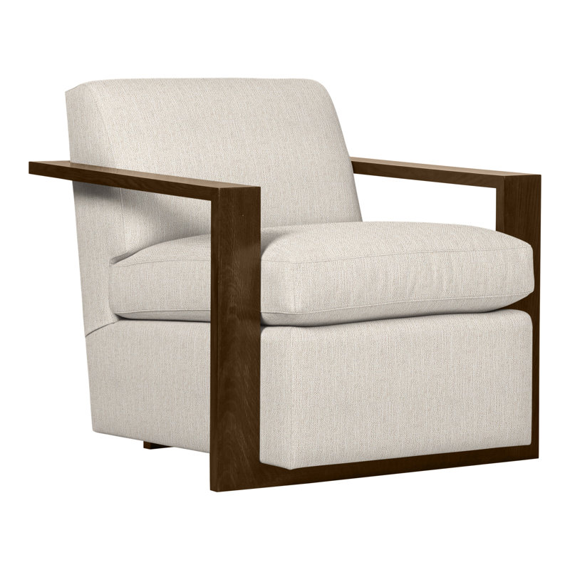 Thom Filicia Home Upholstered Armchair, Instant Parchment, Navajo