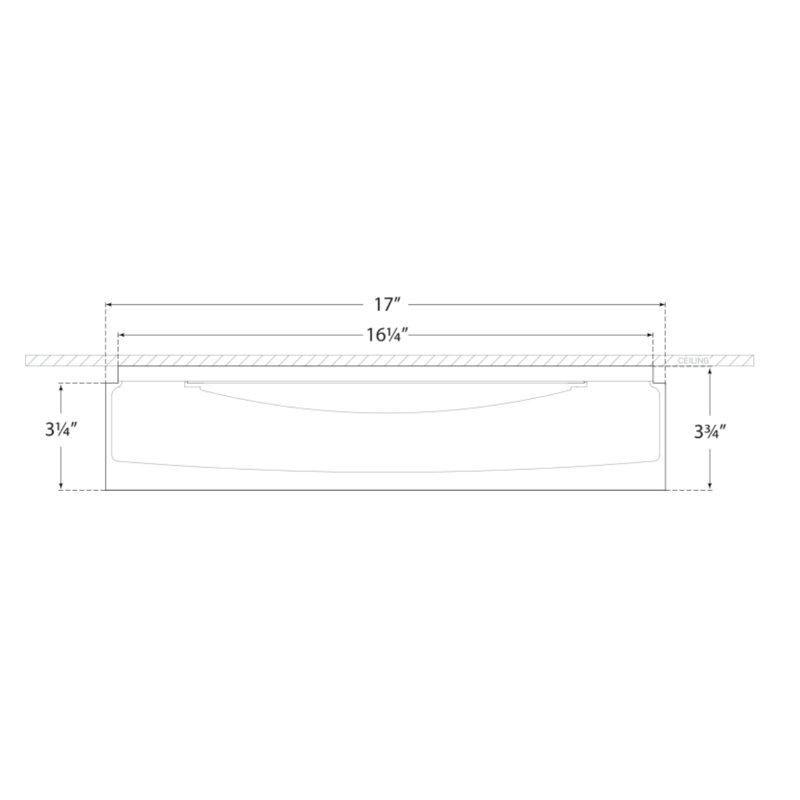 Shaw 1 - Light LED Flush Mount, Matte White/Gold, 3" H x 11" W x 11" D, 1 Light