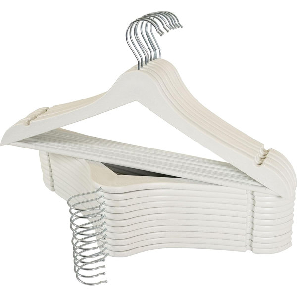 Rebrilliant Mayak Plastic Non-Slip Hangers With Clips