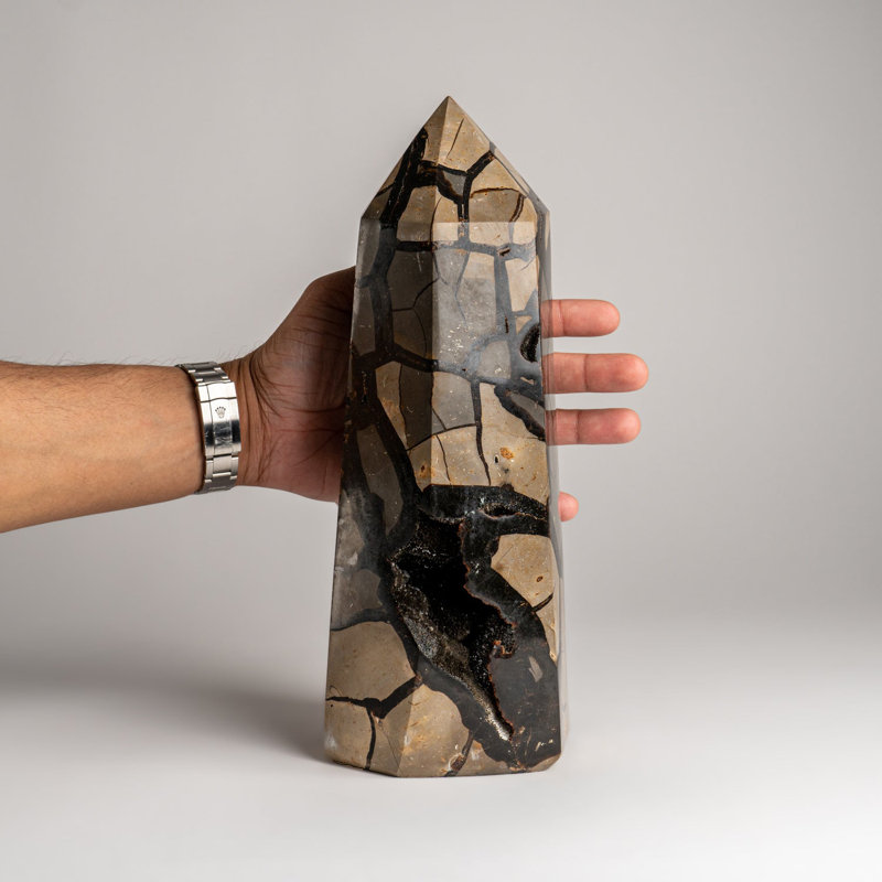 Septarian Druzy Sculpture