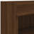 vidaXL Bedside Cabinet with LED Lights Storage Side Table Floating Nightstand-1063164916