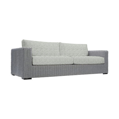 Capri Outdoor Metal Loveseat