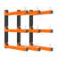 3 cm W Steel Wall Mounted Shelving Unit