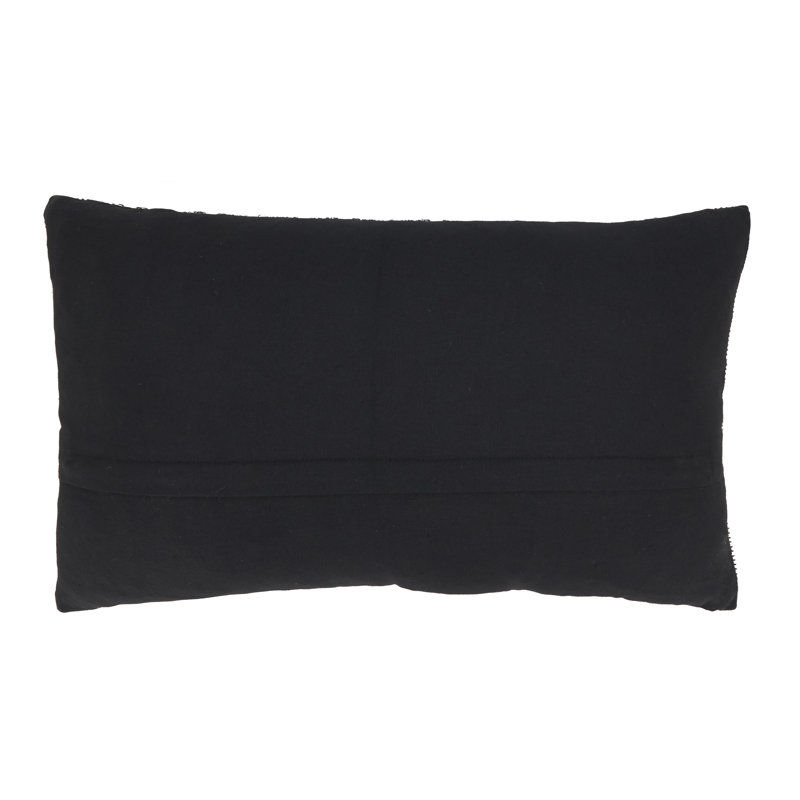 Housse de coussin en coton Jaeda Collection, H 23 po x l 14 po, Rectangulaire