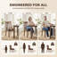 Chaises d'appoint rembourrées en bois avec dossier à lattes verticales-133694933