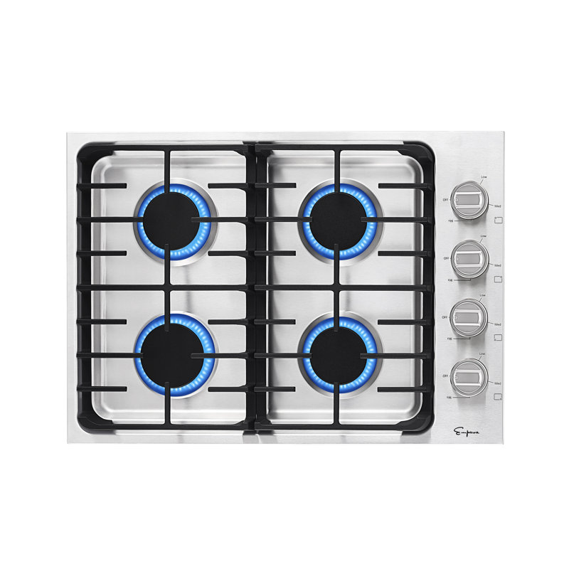Empava 30" Silver 4 Burner Cooktop