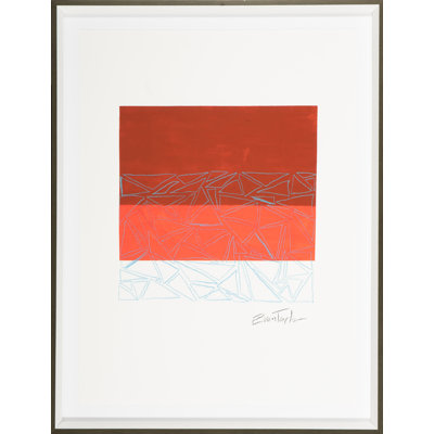«Tiger Mountain» par Evan Taylor - reproduction d'art sur papier encadrée