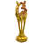 Santa's Romping Reindeer Christmas Statue