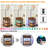 Rustic Brown LED Floor Lamp With Flip Top Side Table, USB Charging Ports, And Remote Control