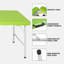 Table pliante portative verte de 4 pieds pour un maximum de 135 kg-691808952-691808948
