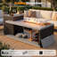 Square Fire Pit Table