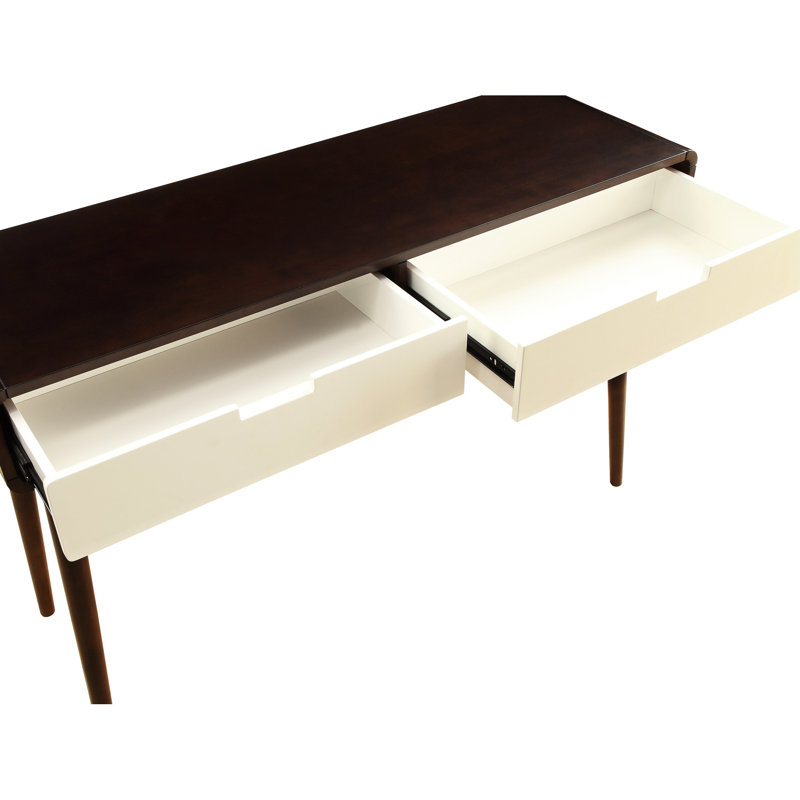 Console blanche et de vestibule - Design moderne pour rehausser et compléter la pièce de détente élégante et fonctionnelle du café