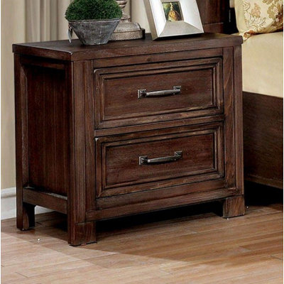 Table de chevet 2 tiroirs Caitlyn