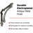 Half Round Shelf Bracket-45638569-45638567