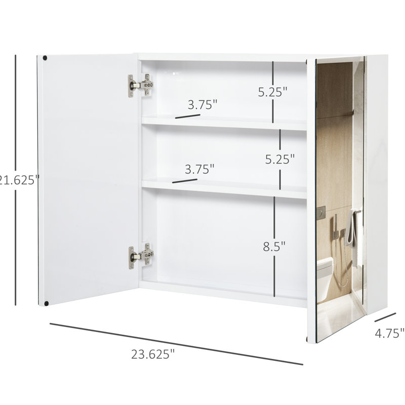 Armoire de salle de bain avec miroir