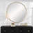 Aneta Wood Round Wall Mirror