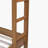 Natural Rubber Wood Twin-Over-Twin Bunk Bed With Boucle Upholstered Headboard, Footboard, Ladder, And Safety Guardrails