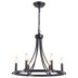 Yenier 6 - Light Dimmable Wagon Wheel Chandelier