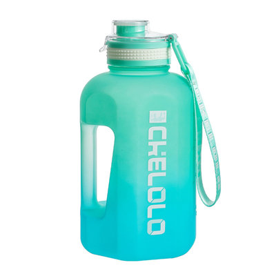 Sports water cup 1600ML Large Capacity Plastic Waters Jug Big Belly Cup For Men And Women Sports Space Cup Portable Outdoor Tote Rope Tons Of Funny Bucket